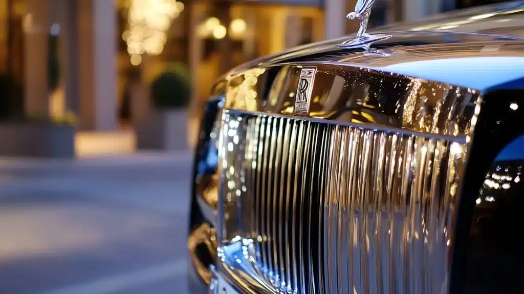 an image a Rolls Royce Front Area