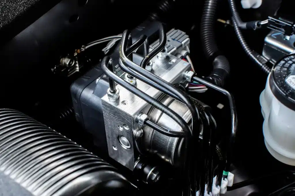 an image of an electric car engine