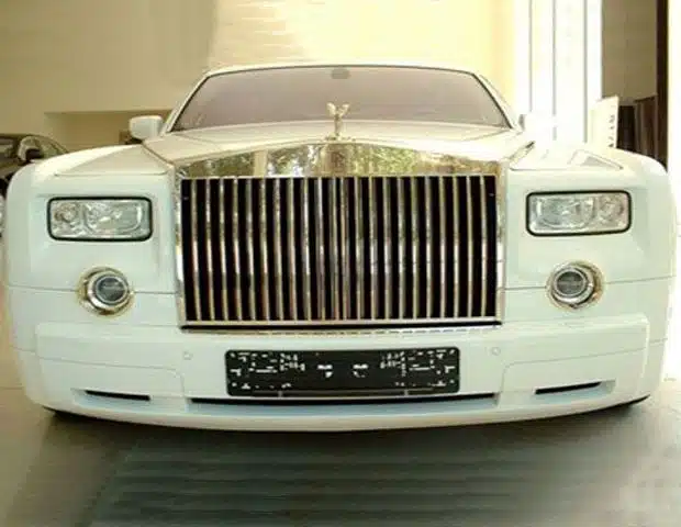 an image of a Rolls-Royce Phantom Solid Gold