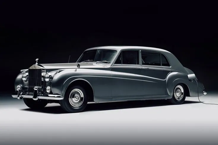 an image of an old model Mercedes-Benz