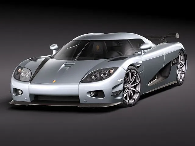 an image of a grey colored Koenigsegg CCXR Trevita