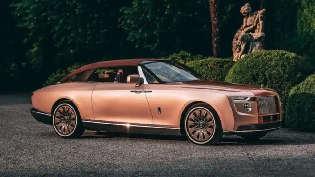 an image of a Rolls Royce, which is one of the most expensive car in the world