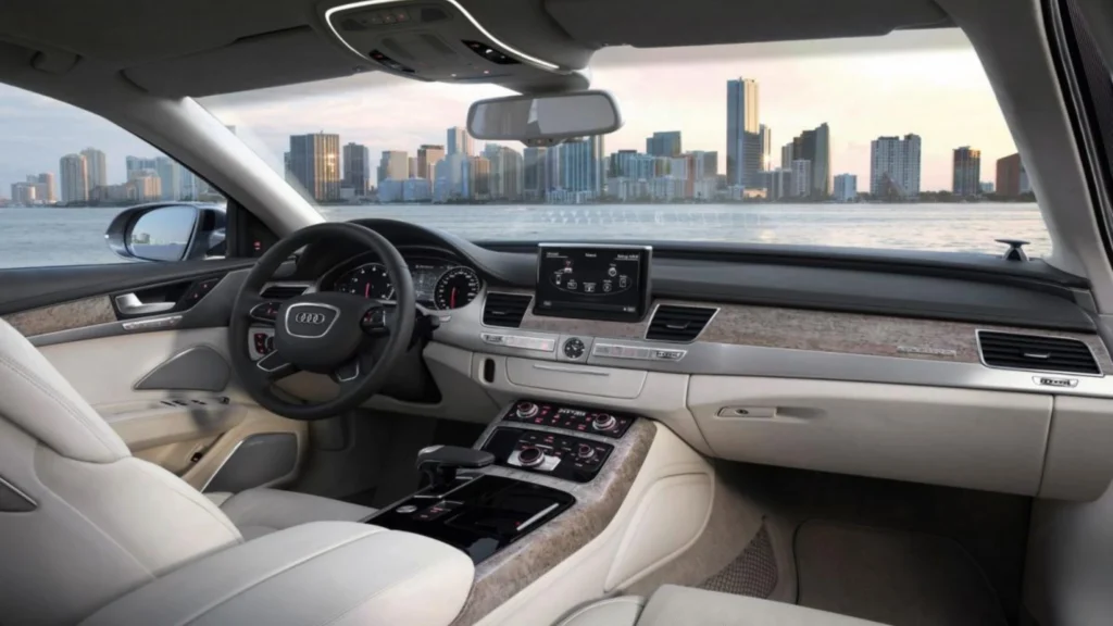 luxury audi interior
