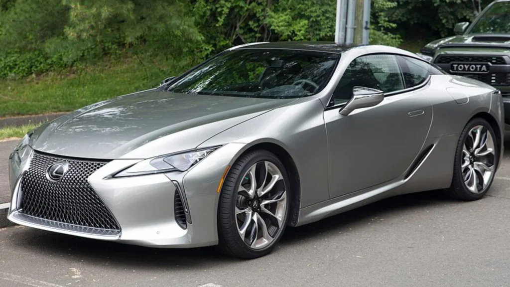 an image showing a Atomic Silver Lexus