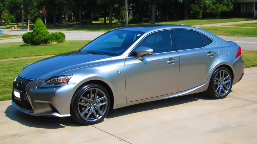 an image showing a Atomic Silver Lexus