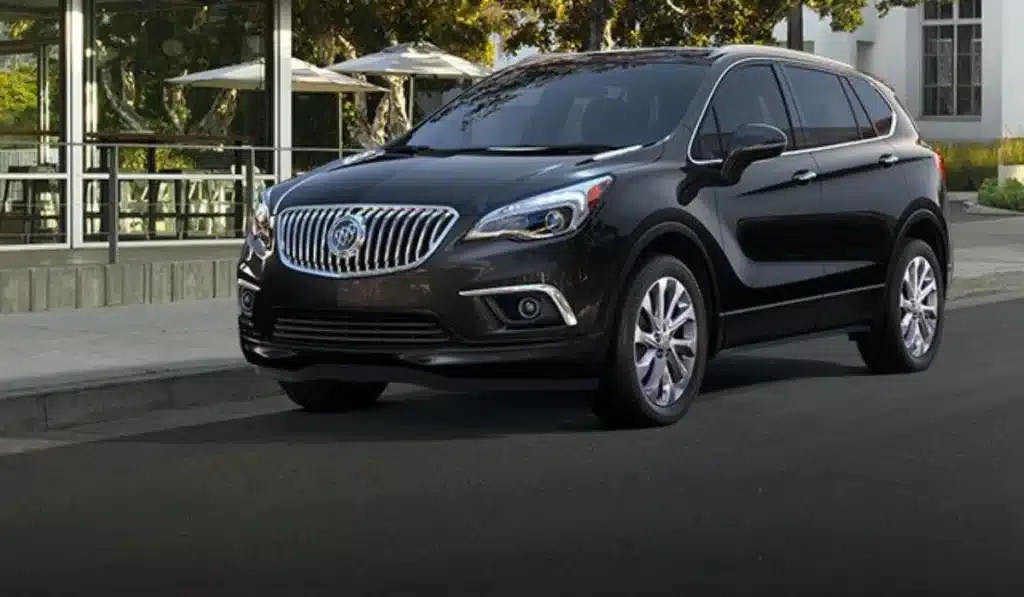 an image showing black luxury car