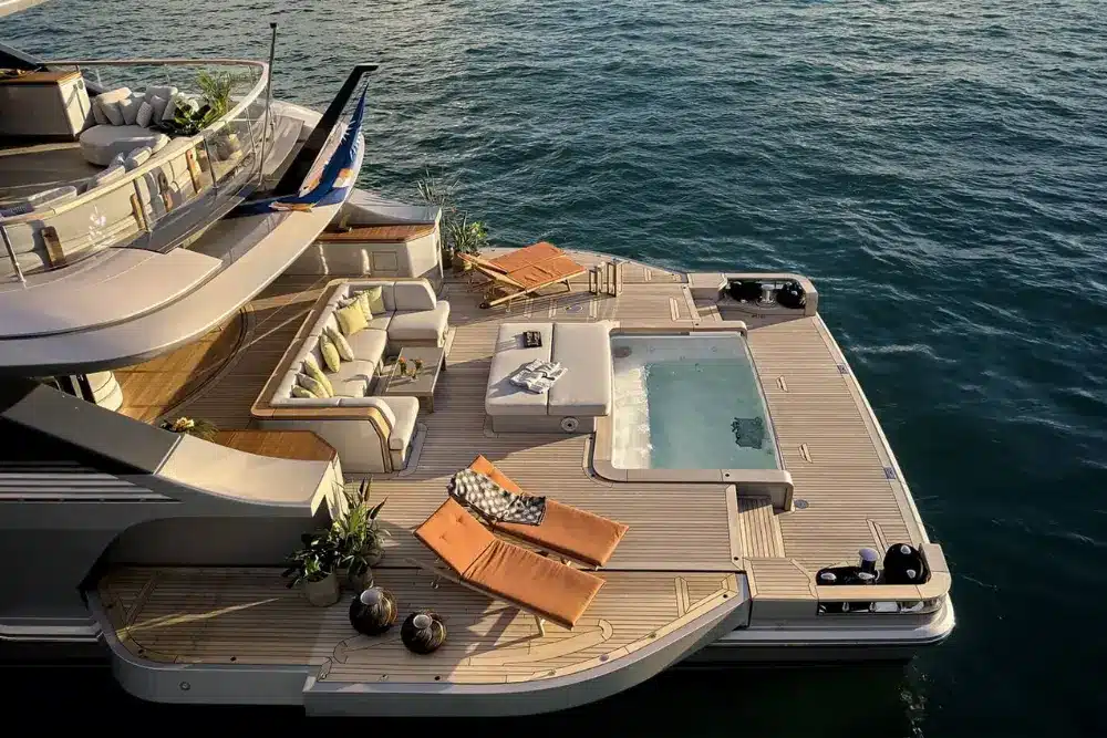 Benetti yacht interior design