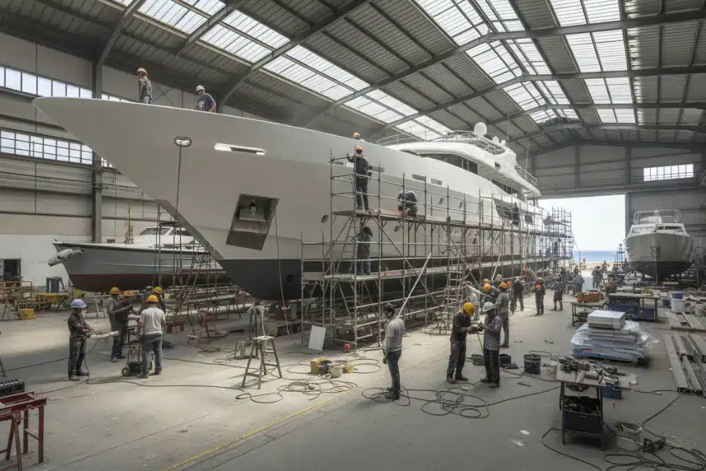 Benetti yacht engineering
