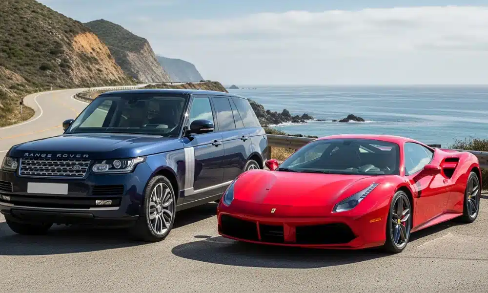 Exterior Design & Styling: Vehicle Comparison of Luxury SUVs vs Sports Cars