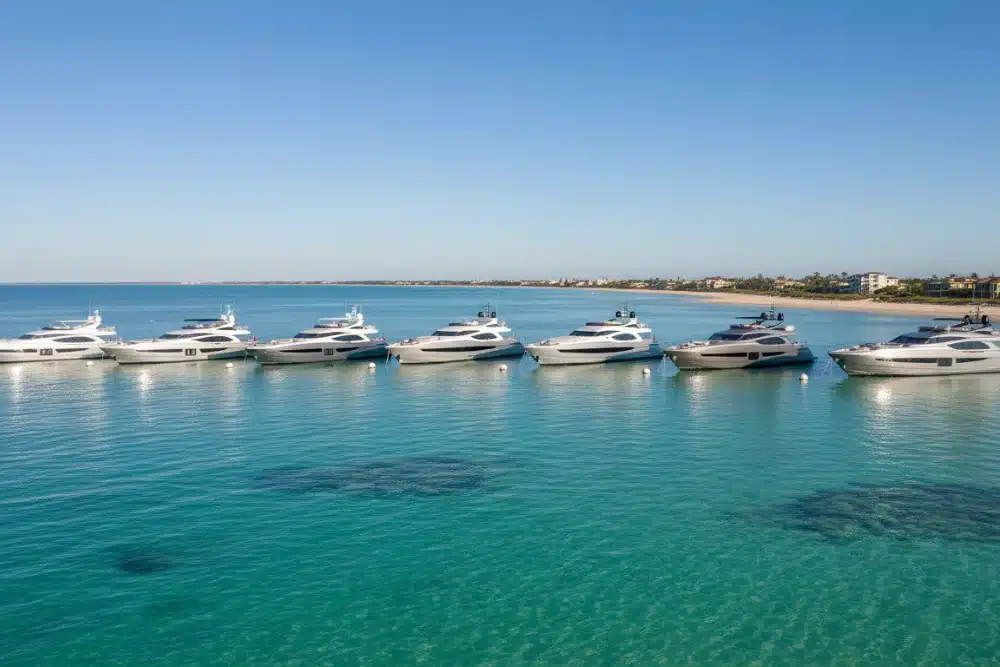 Pershing yacht lineup overview