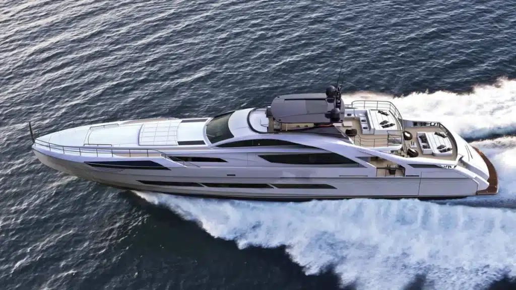 Pershing yacht