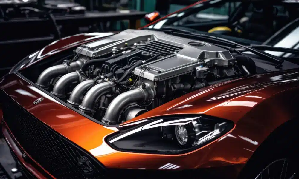 engine modification for supercar performance.