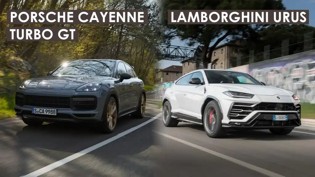 lamborghini urus s vs porsche cayenne turbo gt