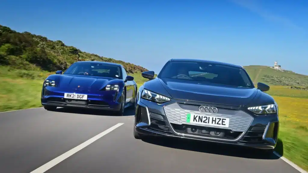 audi rs etron gt vs porsche taycan turbo s 2026