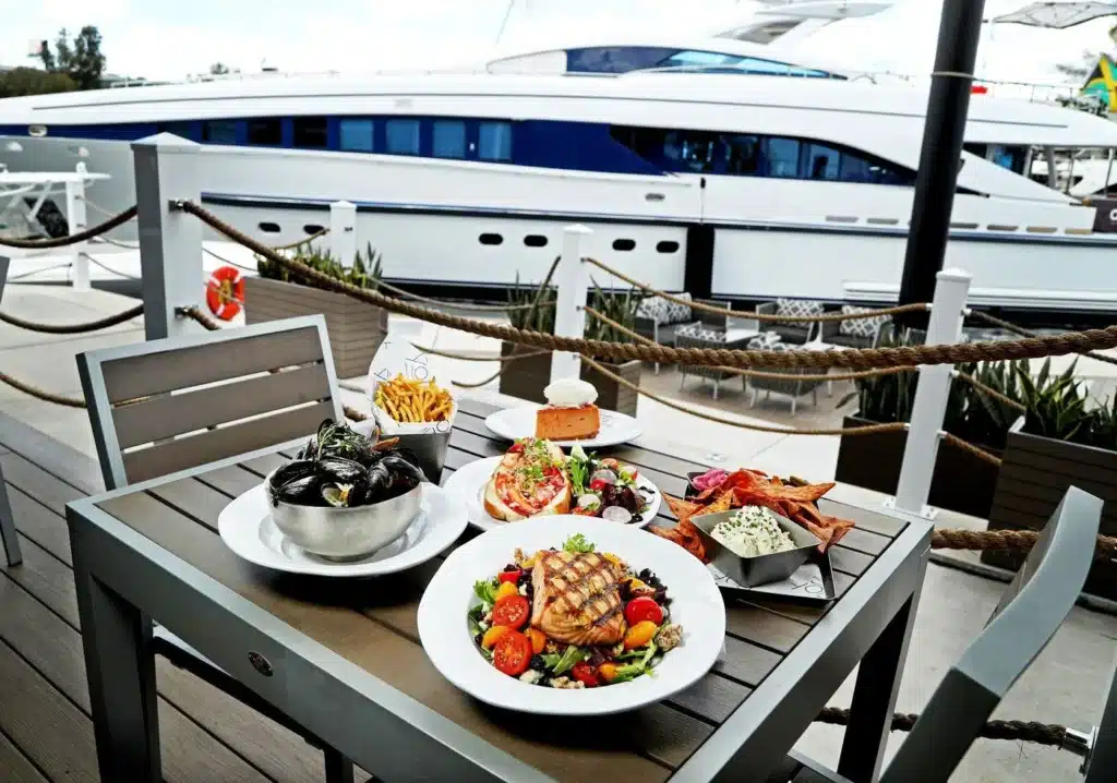 superyacht food dining 2026