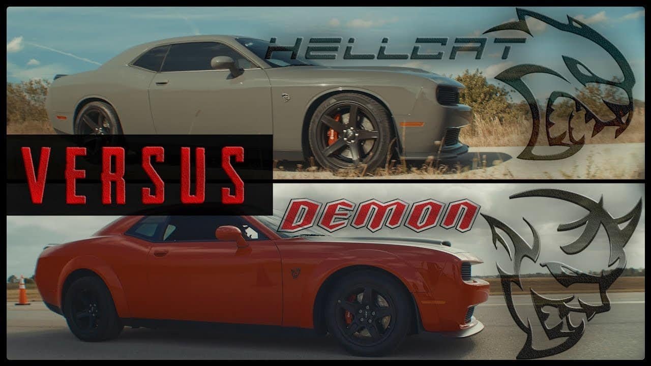dodge demon 170 vs hellcat