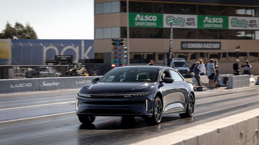 lucid air sapphire review