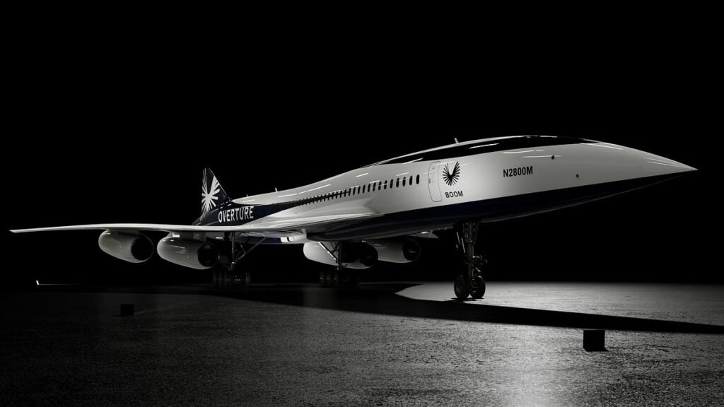boom overture supersonic jet