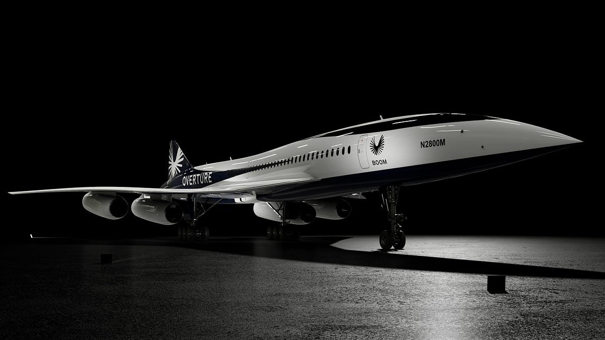 boom overture supersonic jet