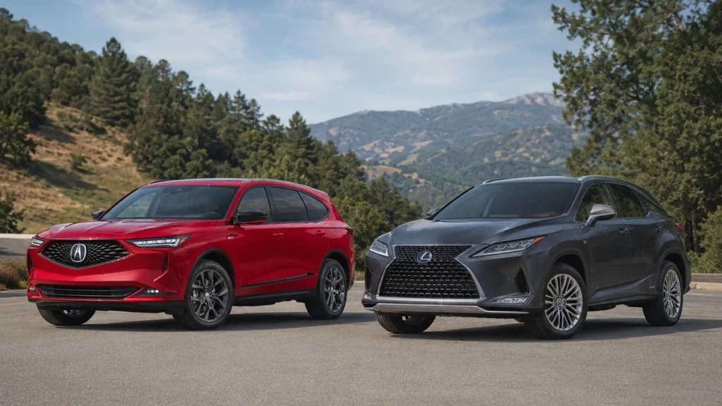 lexus tx vs acura mdx