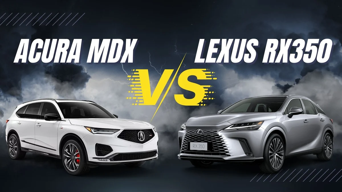lexus tx vs acura mdx