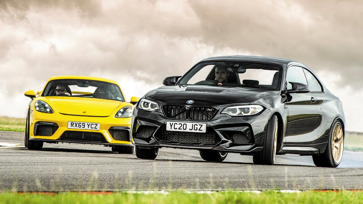 porsche cayman vs bmw m2