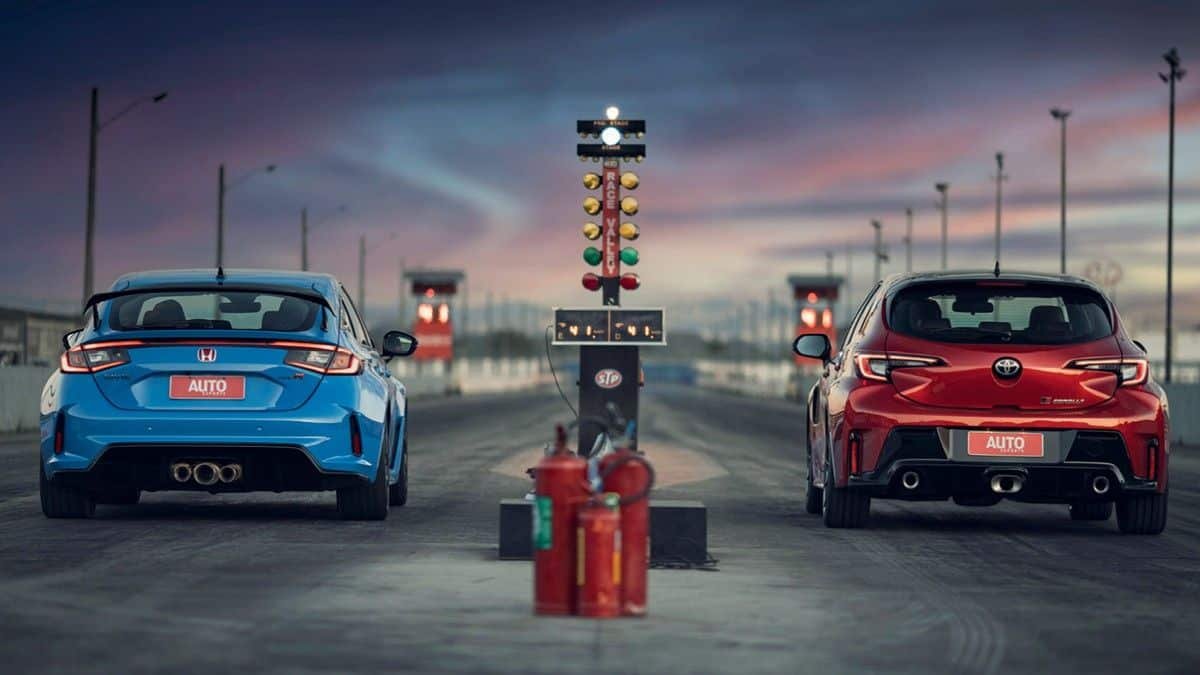 civic type r vs golf r vs gr corolla