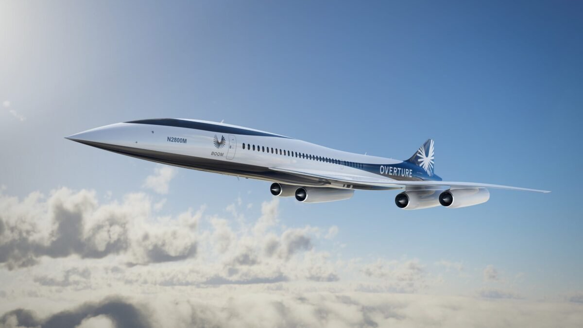 boom overture supersonic jet