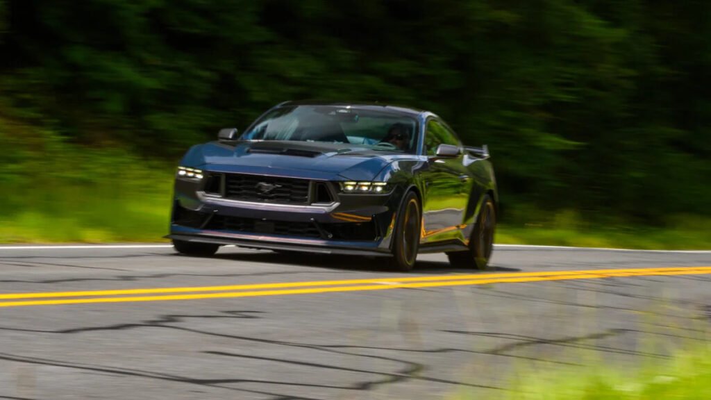 ford mustang dark horse review