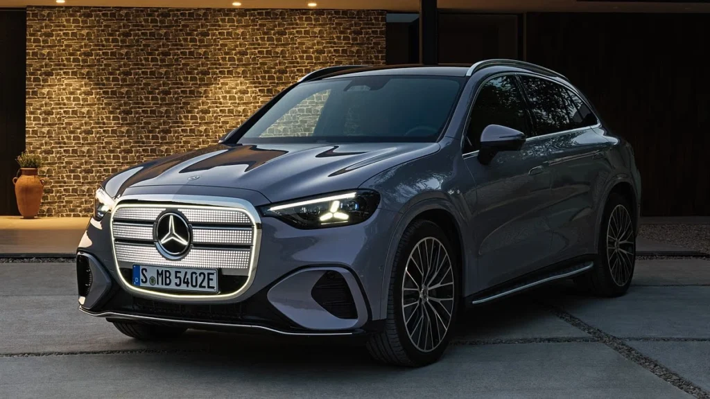 mercedes electric car