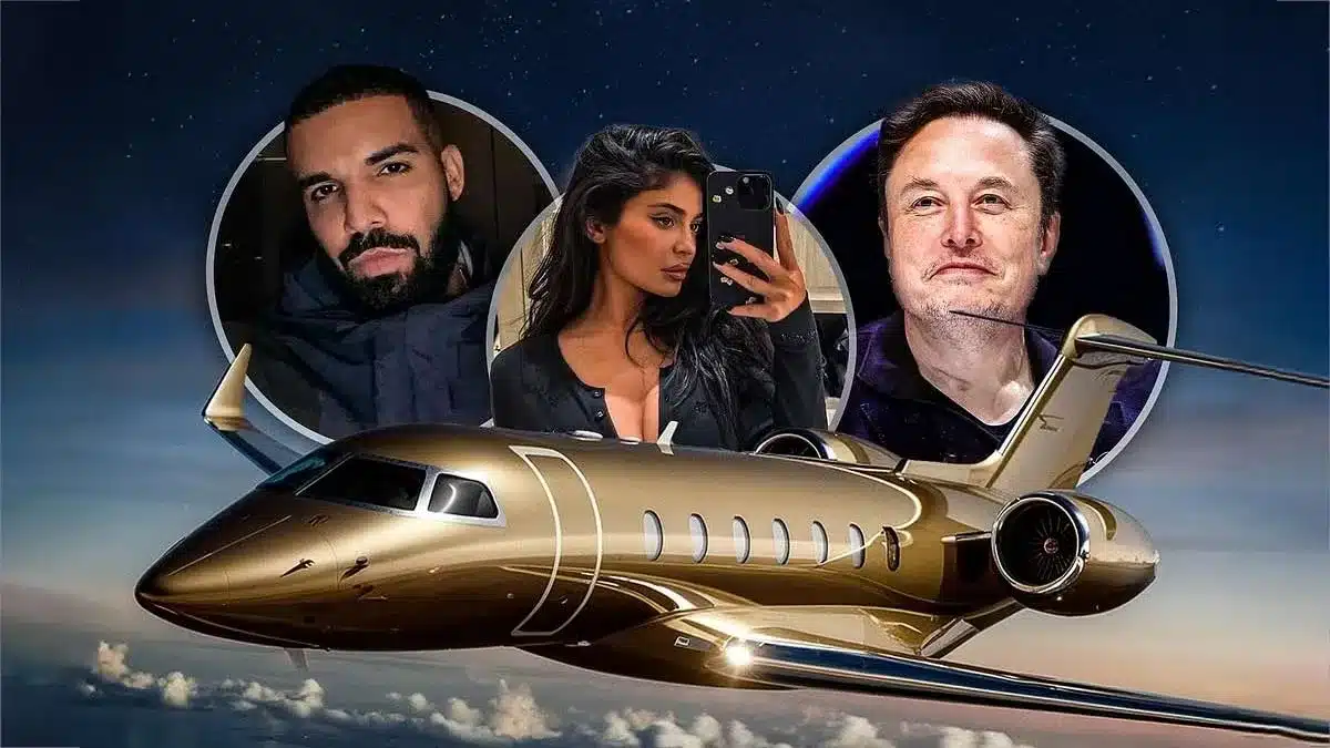 private jets used by celebrities