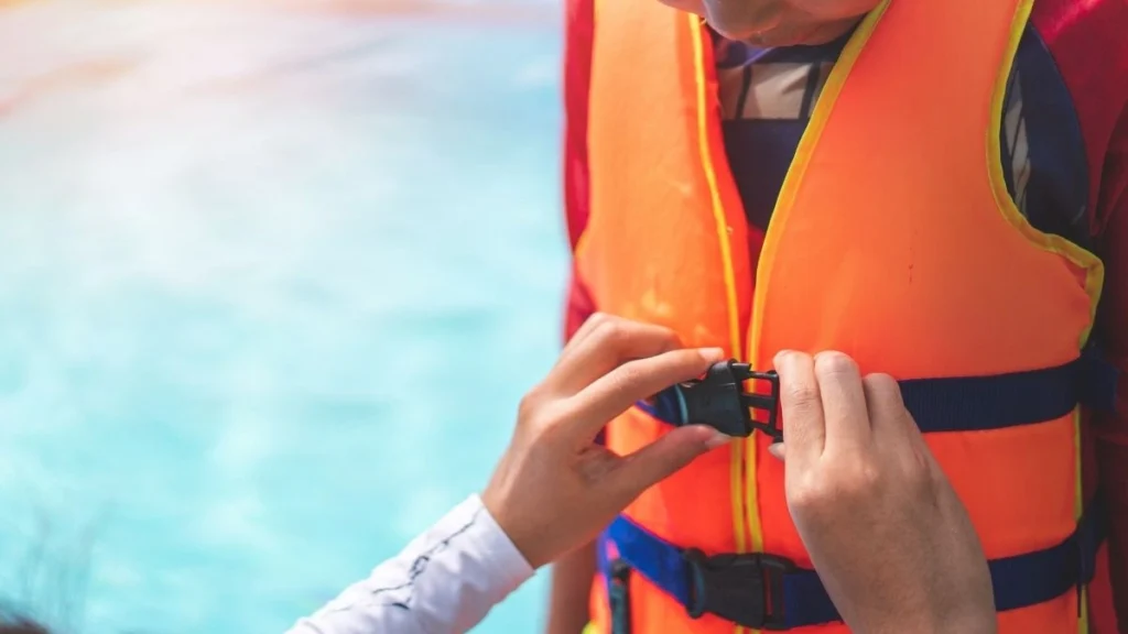 life jacket boat