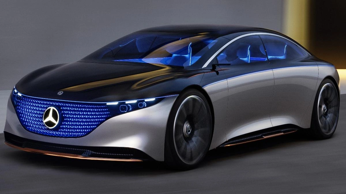 mercedes electric car