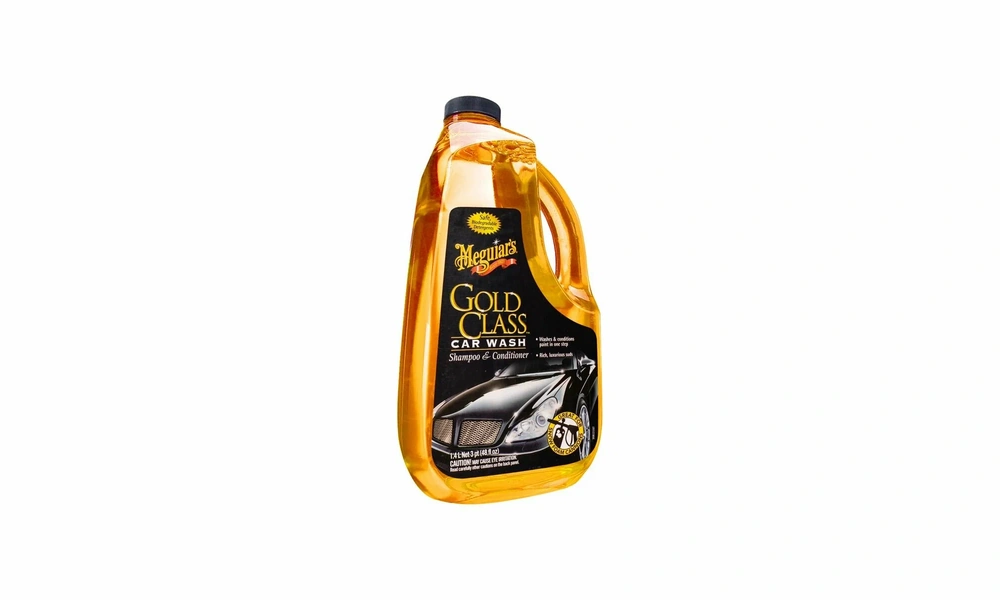 Jug of Meguiar's Gold Class Car Wash shampoo and conditioner