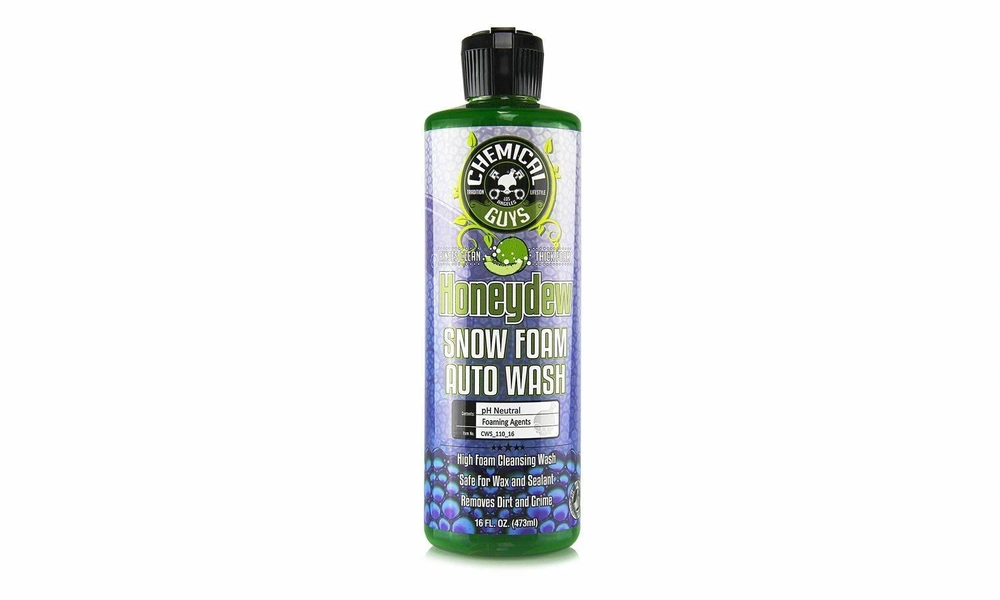 Bottle of Chemical Guys Honeydew Snow Foam auto wash