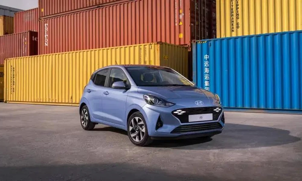 Hyundai i10 small city car exterior
