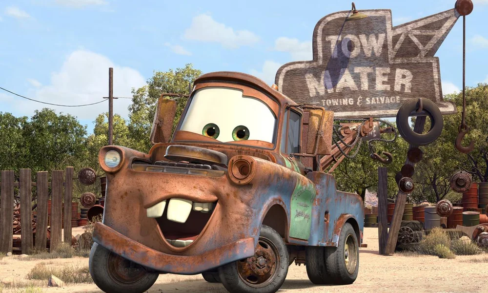 Mater Tow Mater tow truck from Disney Pixar Cars
