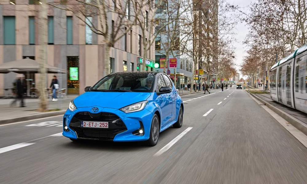 Toyota Yaris compact hatchback for city driving