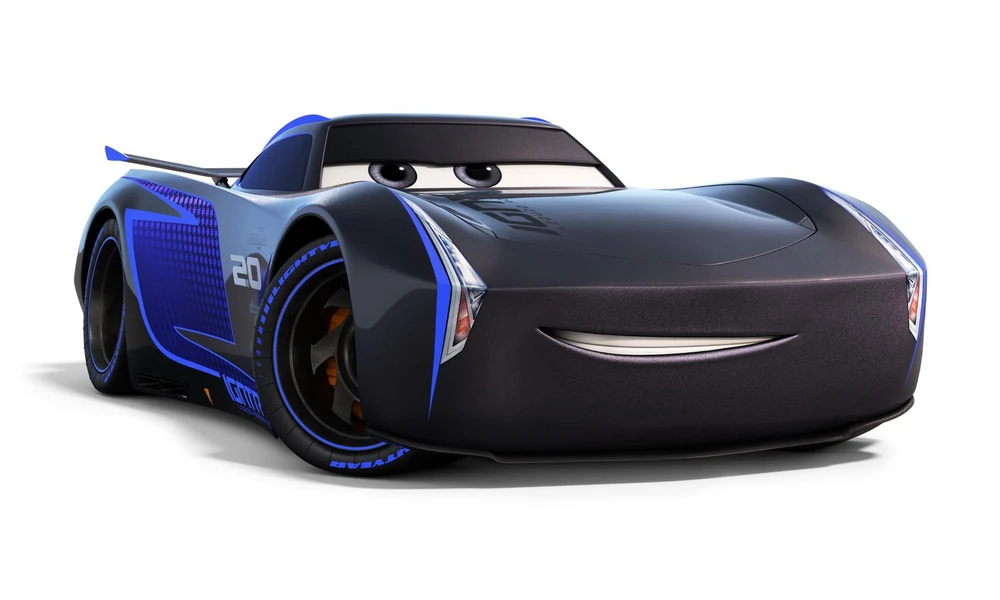 Jackson Storm black race car from Disney Pixar Cars 3