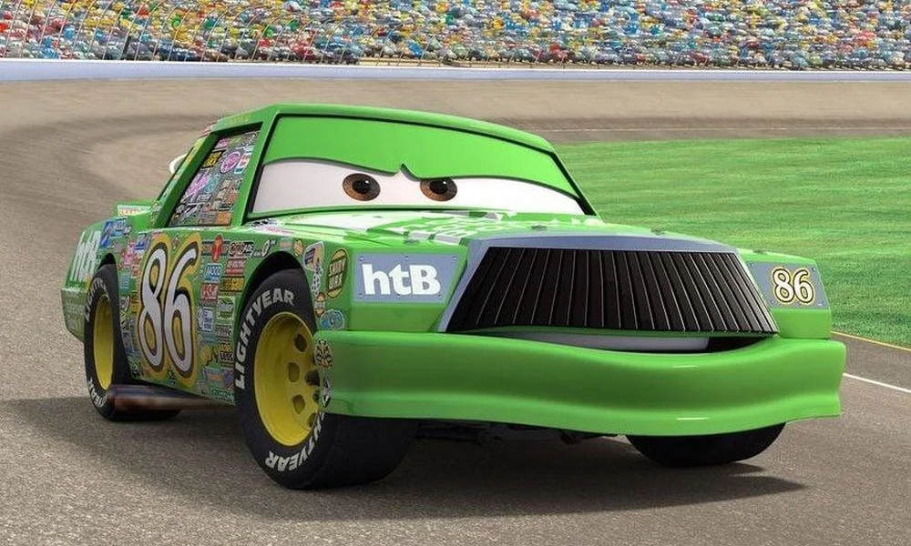 Chick Hicks green race car from Disney Pixar Cars
