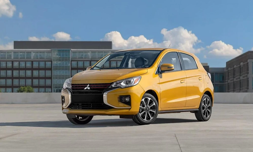 Mitsubishi Mirage small hatchback exterior
