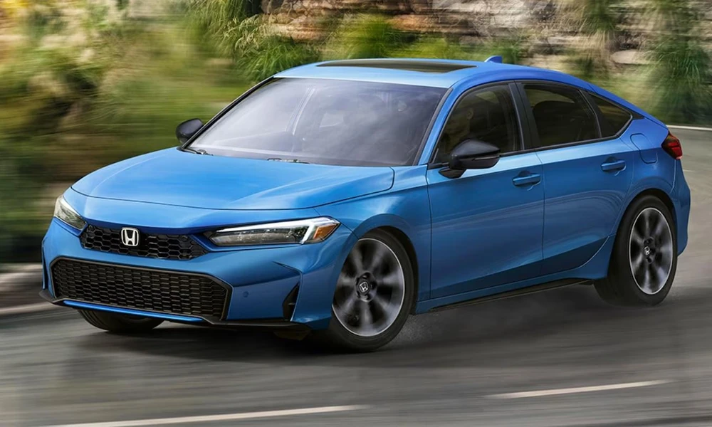 Honda Civic compact car exterior